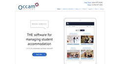 Desktop Screenshot of occam.co.uk